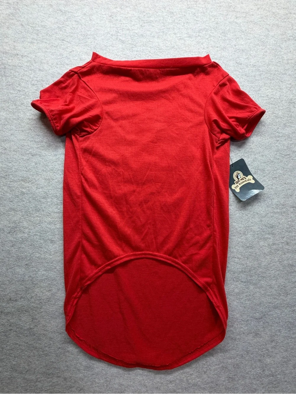 Buc-ee’s Pet Essentials Dog T-Shirt Red Logo XXL 2XL NWT Beaver Texas